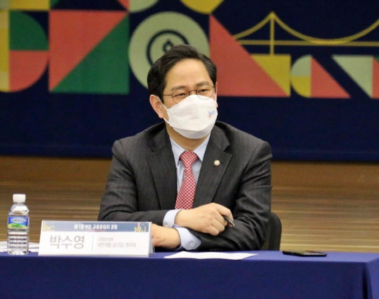 13일 대통령직인수위원회 기획조정분과 인수위원으로 임명된 박수영 국민의힘 의원.<박수영 국회의원 페이스북 사진>